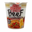 Nissin Cup Noodles-Spices Beef- Aromatic Spicy Soup 63 gr