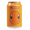 Qdol Pokémon Charmander/Fynx Lychee Flavor Sparkling Water 330ml.