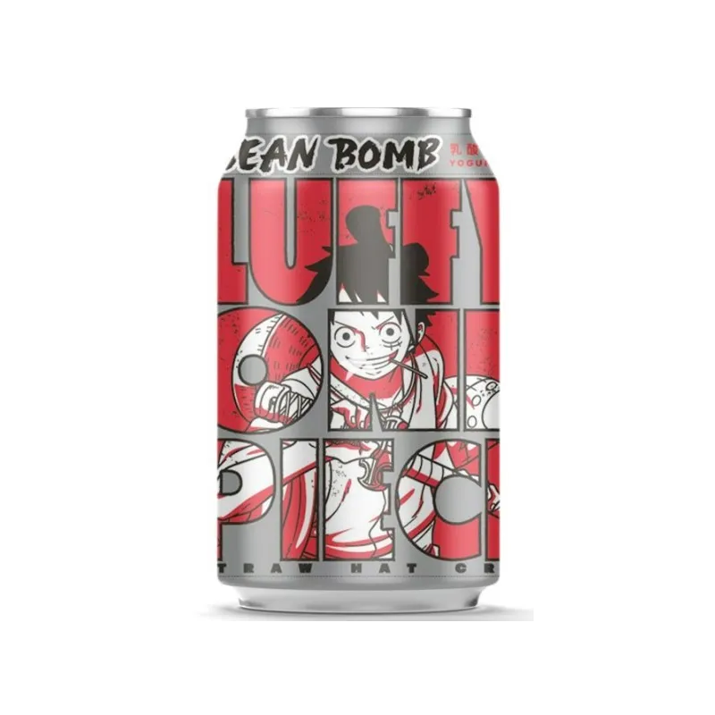 Ocean Bomb "One Piece" Luffy Yogurt Flavour 330ml.