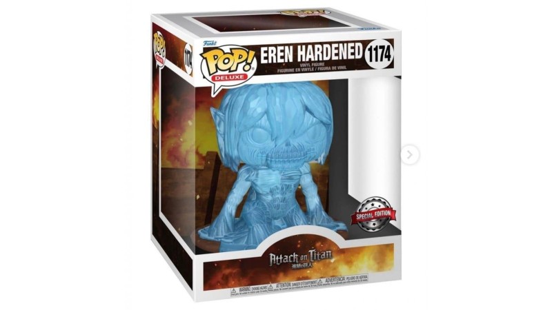 Funko Pop! Attack on Titan Eren Hardened N.1174 (Special Ed)