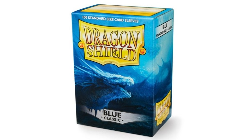 Dragon Shield Standard Sleeves- Blue Classic (100 Sleeves)