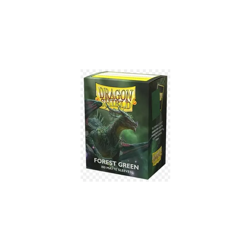 Dragon Shield Forest Green 100 Matte Sleeves