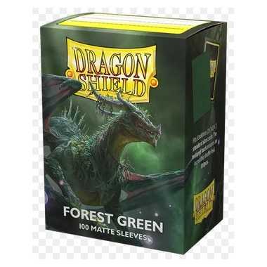 Dragon Shield Forest Green 100 Matte Sleeves