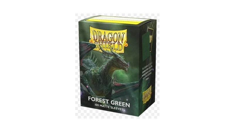 Dragon Shield Forest Green 100 Matte Sleeves