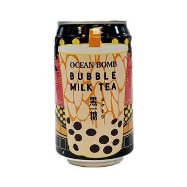 Ocean Bomb Bubble Milk Tea (gusto perle nere di amido) 315 ml