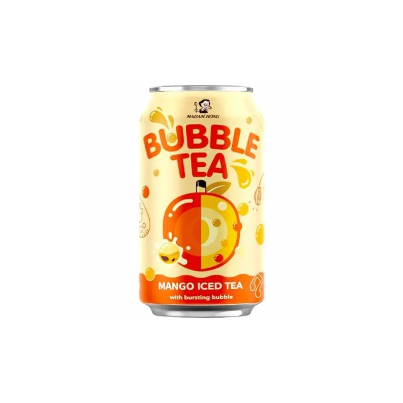 Madam Hong Bubble Tea Mango iced tea 320 ml