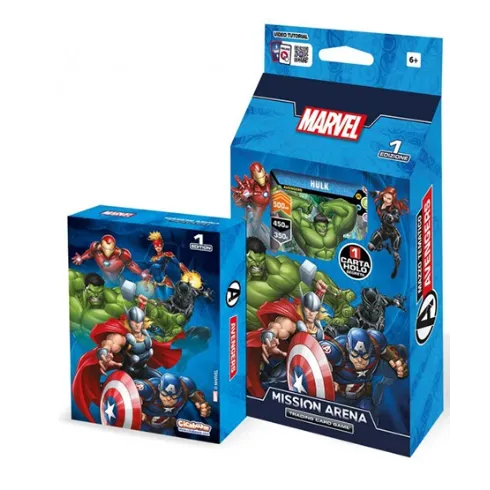 Marvel Mission Arena Mazzo Tematico (Avengers/Spider Man)(Ed. Ita)