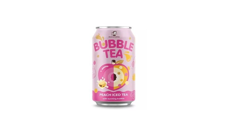 Madame Hong Bubble Tea Peach Iced Tea 320 ml