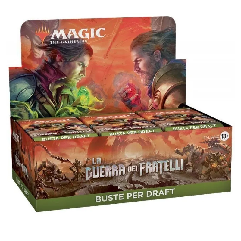 Magic The Gathering: Box "La Guerra dei Fratelli" Buste per draft (Box 36 Buste)(Ed. Ita)