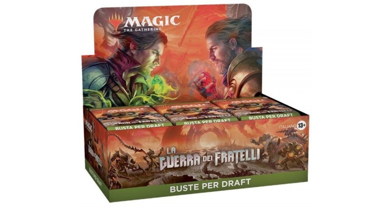 Magic The Gathering: Box "La Guerra dei Fratelli" Buste per draft (Box 36 Buste)(Ed. Ita)