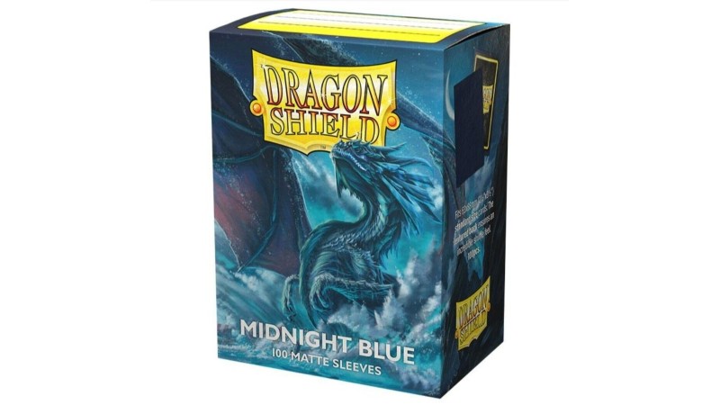 Dragon Shield "Midnight Blue" 100 Matte Sleeves 66,5X92.5mm