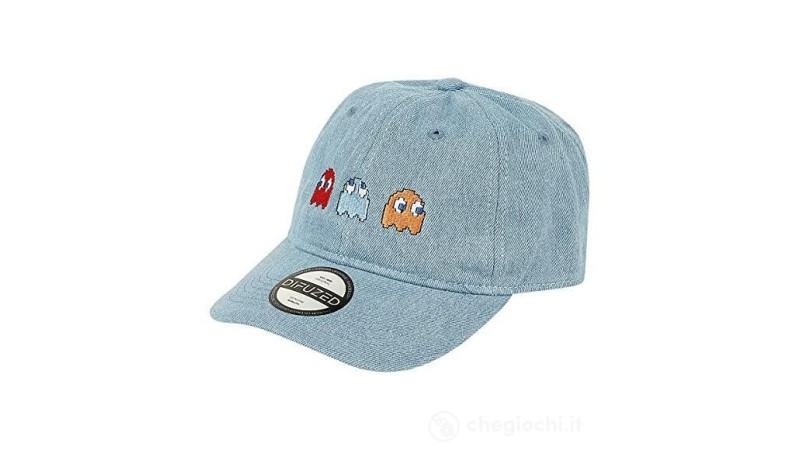 Cappellino Pac-Macn 2D Denim style