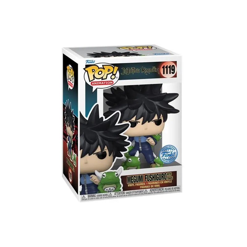 Funko Pop! "Jujutsu Kaisen": Megumi Fushiguro with Toads (Special Edition)(1119)