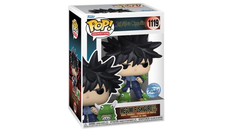 Funko Pop! "Jujutsu Kaisen": Megumi Fushiguro with Toads (Special Edition)(1119)