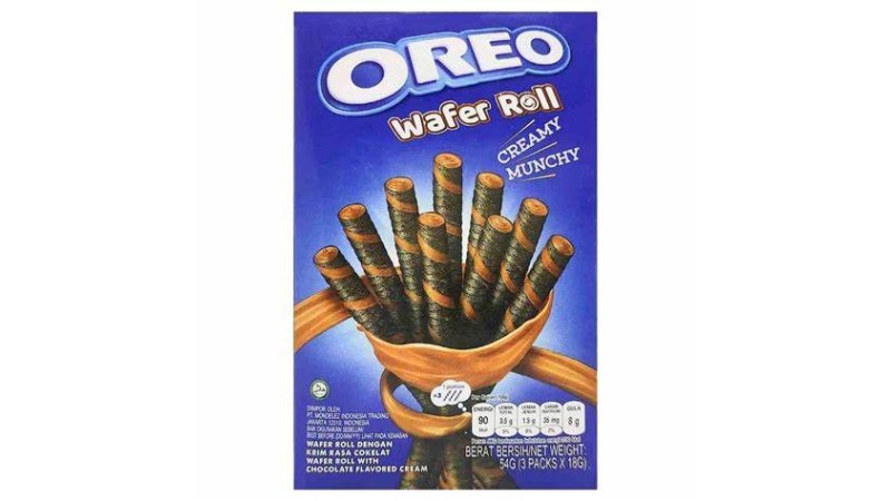 Oreo Wafer Roll Creamy Munchy (54gr)