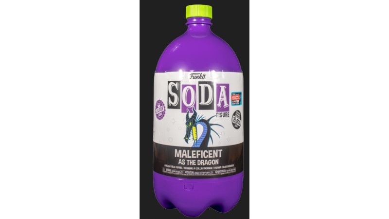 Funko Soda 3 Liter: "Disney Villains" Maleficent as the Dragon (2022 Fall Convention)