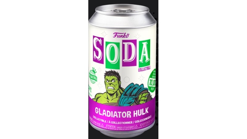 Funko Soda 330ml: "Thor Ragnarok" Gladiator Hulk (International Edition)