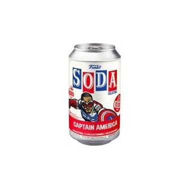 Funko Soda 330ml: "The Falcon and the Winter Soldier" Captain America (International Edition)