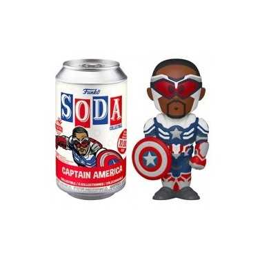 Funko Soda 330ml: "The Falcon and the Winter Soldier" Captain America (International Edition)