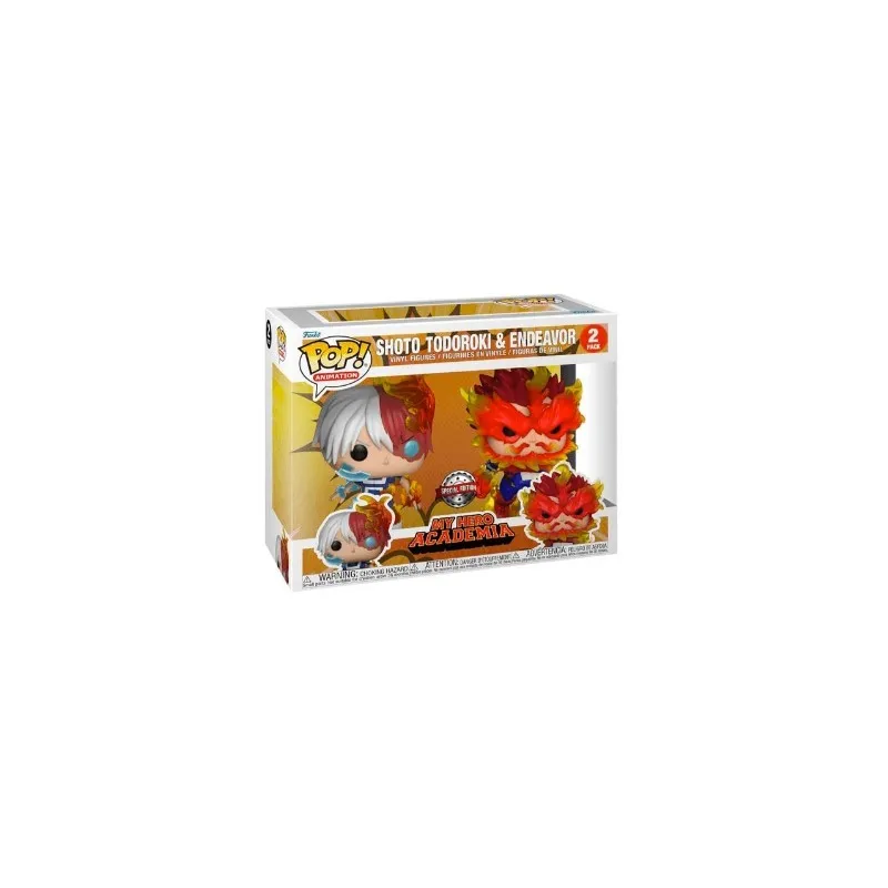 Funko Pop! "My Hero Academia": Shoto Todoroki & Endeavor (Special Edition)(2 Pack)