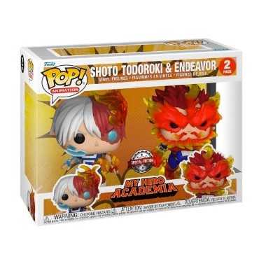 Funko Pop! "My Hero Academia": Shoto Todoroki & Endeavor (Special Edition)(2 Pack)