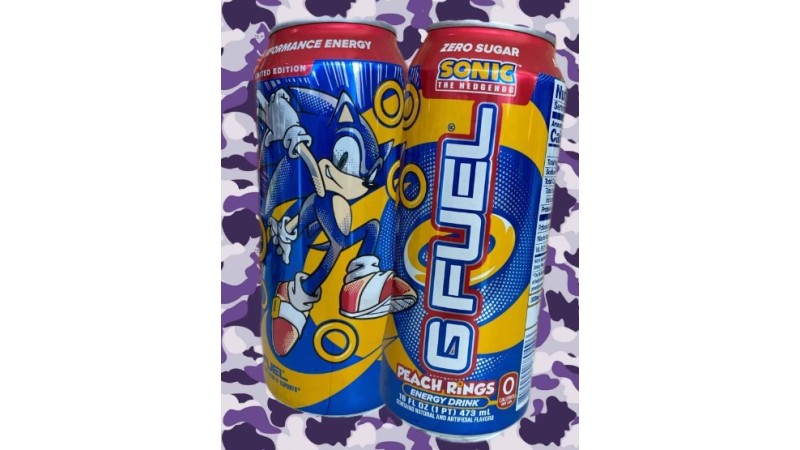 G-Fuel Sonic Peach Rings (473ml)