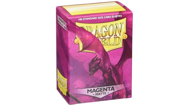 "Dragon Shield" Magenta Matte 63x88mm (100 pz.)