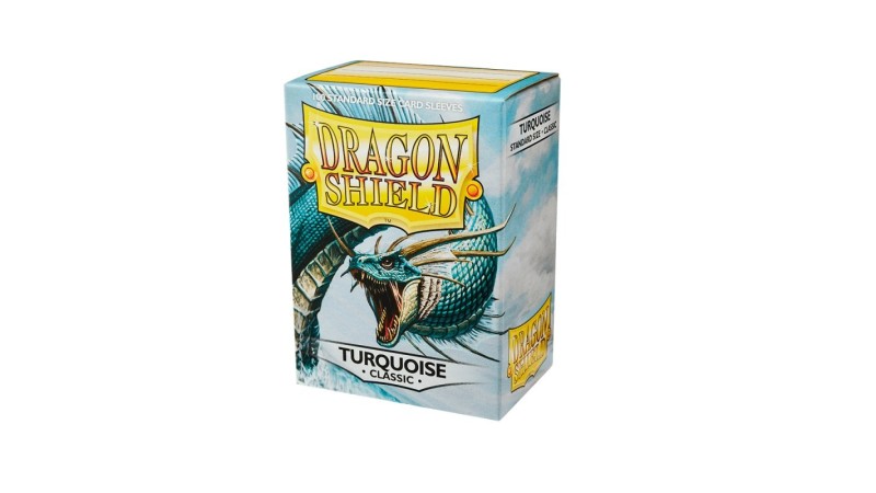 "Dragon Shield" Turquoise Classic 63x88mm (100pz.)