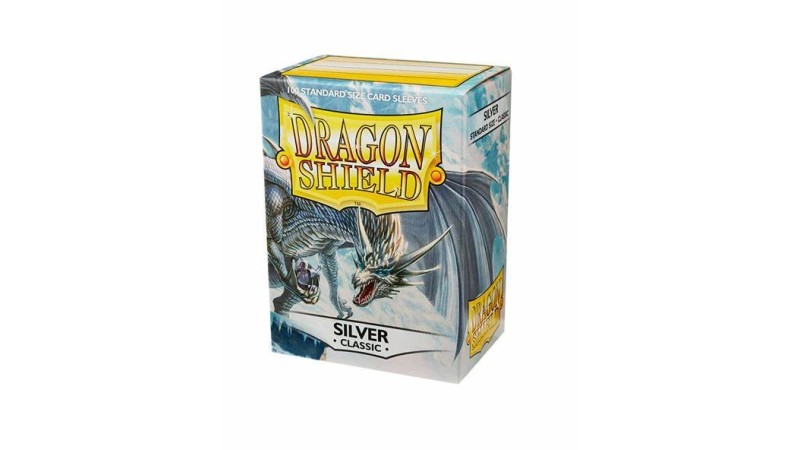 "Dragon Shield" Silver Classic 63x88mm (100 pz.)