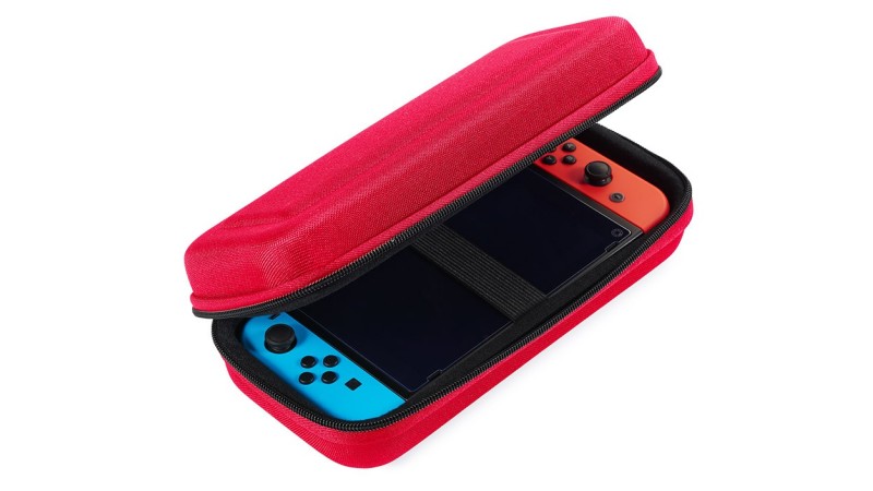 BB Custodia Pouch Large SWITCH Rossa per Nintendo Switch realizzato da BigBen Interactive