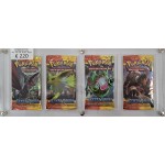 Pokémon HS: Senza Paura Boosters Art Set (4 Boosters)(Ed. Ita)