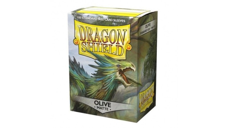 "Dragon Shield" Olive Matte 63x88mm (100 pz.)