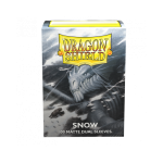 "Dragon Shiled" Snow Matte Dual Sleeves 63x88mm (100 pz.)