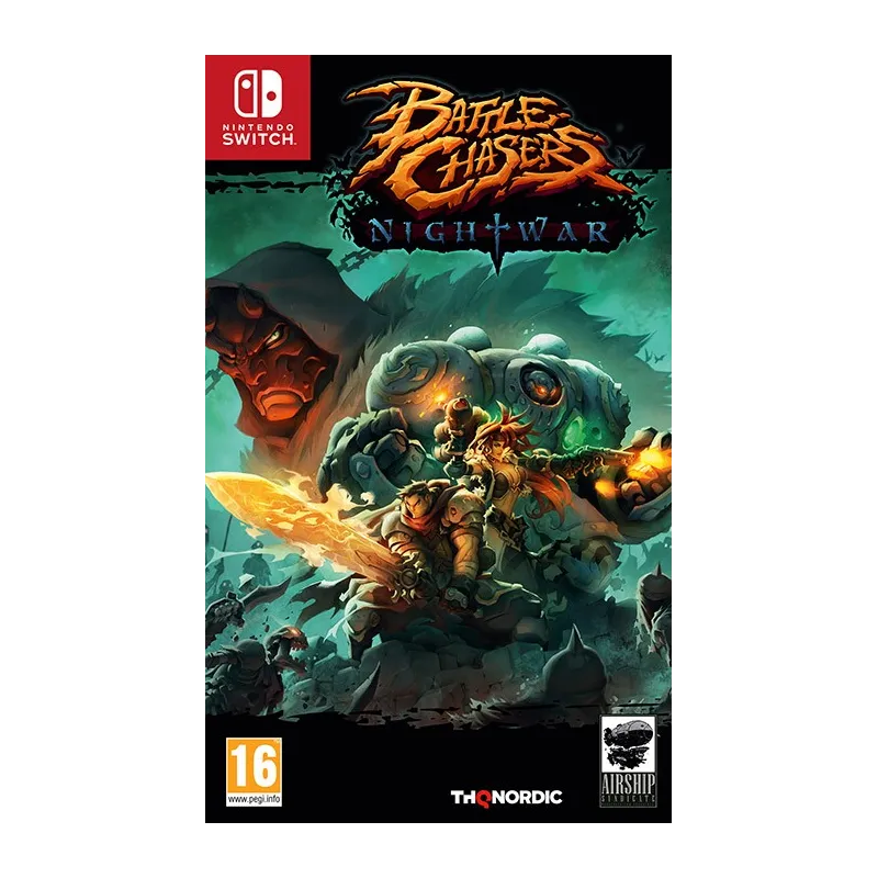 Cover Frontale Battle Chasers: Nightwar Nintendo Switch