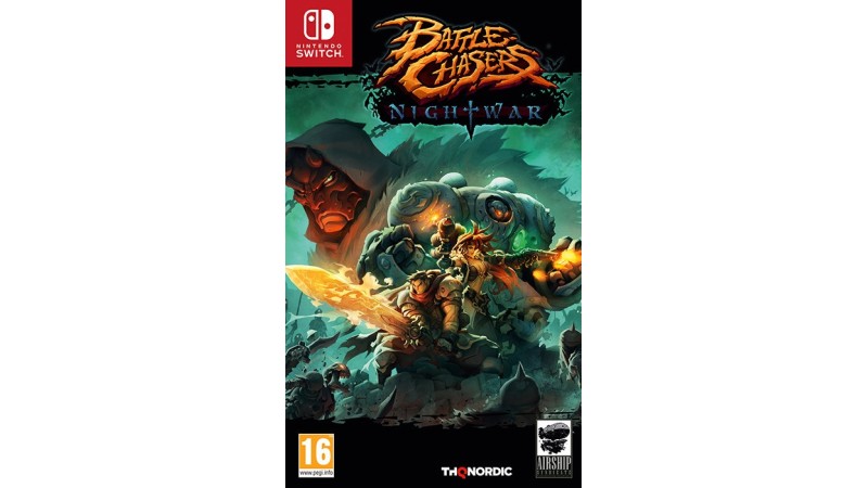 Cover Frontale Battle Chasers: Nightwar Nintendo Switch