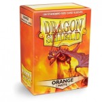 "Dragon Shiled" Orange Matte 63x88mm (100 pz.)