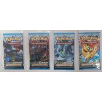 Pokémon Nero e Bianco: Vittorie Regali Boosters Art Set (4 Boosters)(Ed. Ita)