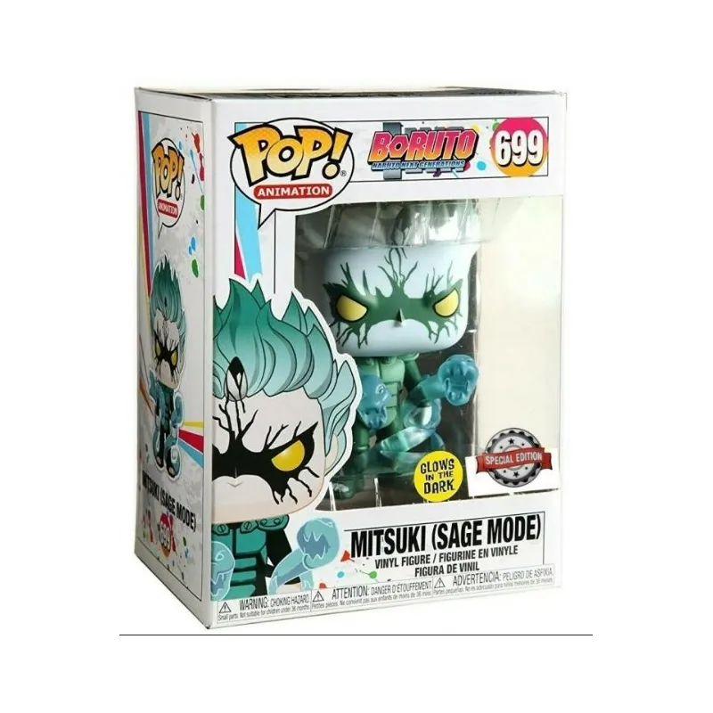 Funko Pop! "Boruto: Naruto Next Generations": Mitsuki (Sage Mode)(699)(Special Edition/Glows In The Dark)