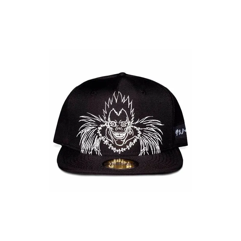 Difuzed Snapback Cap- Death Note Ryuk