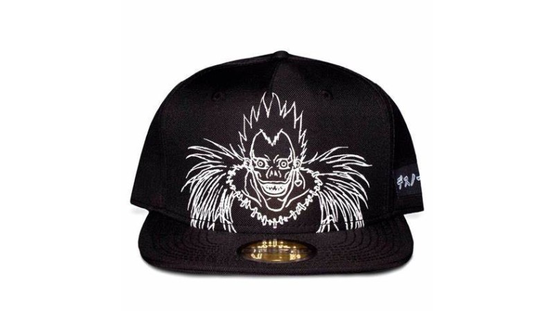 Difuzed Snapback Cap- Death Note Ryuk