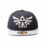 Difuzed Snapback Cap- The Legend of Zelda Grey Triforce Logo