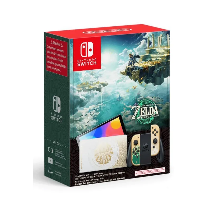 Nintendo Switch OLED - Edizione Limitata The Legend Of Zelda Tears Of The Kingdom Edition