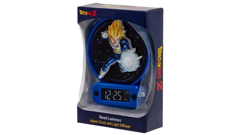 Teknofun: Dragon Ball Z Super Sayan Vegeta Led Lamp Alarm Clock