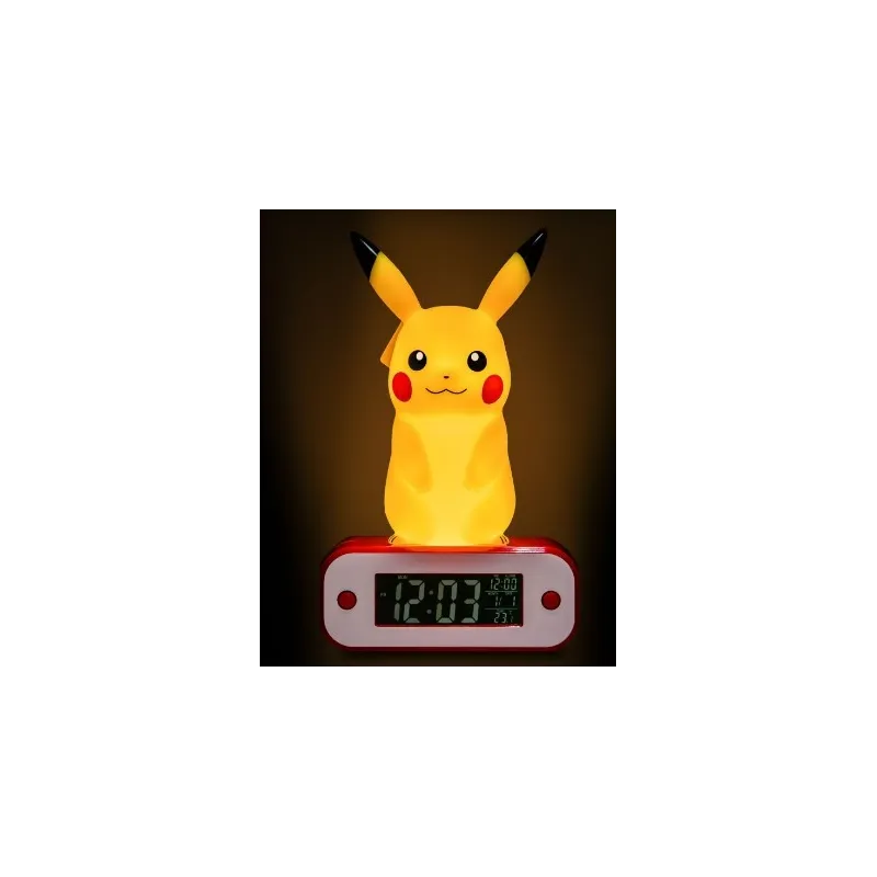 Teknofun: Pokémon Pikachu Led Lamp Alarm Clock