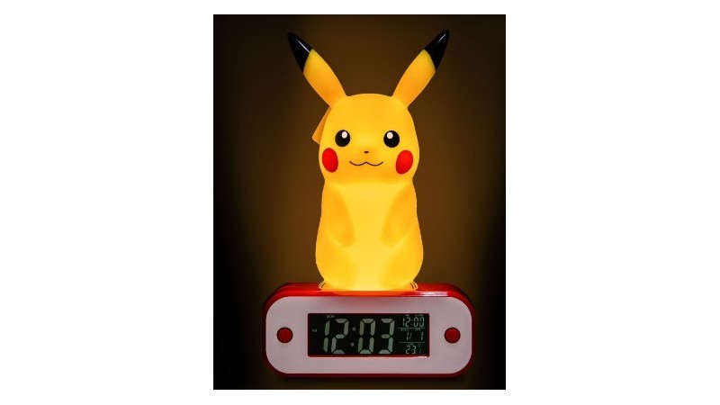 Teknofun: Pokémon Pikachu Led Lamp Alarm Clock