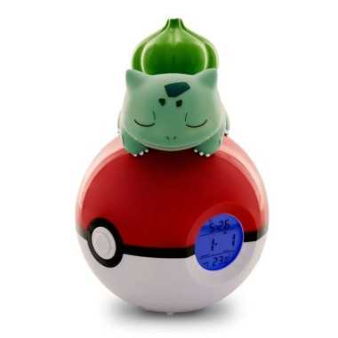 Pokemon Bulbasaur alarm radio clock