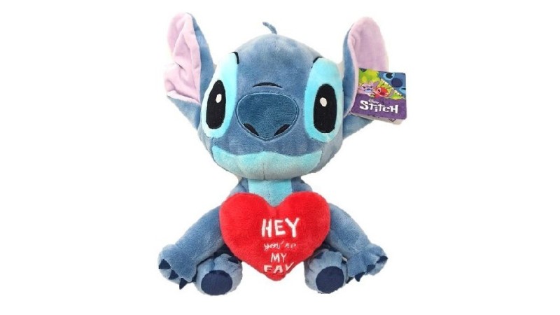 Peluche Disney Lilo e Stitch: Stitch "You're my Fav" (30cm)