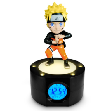 Teknofun Naruto: Naruto Light-up Alarm Clock (20cm)