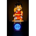 Teknofun One Piece: Luffy Light Up Alarm Clock (20cm)