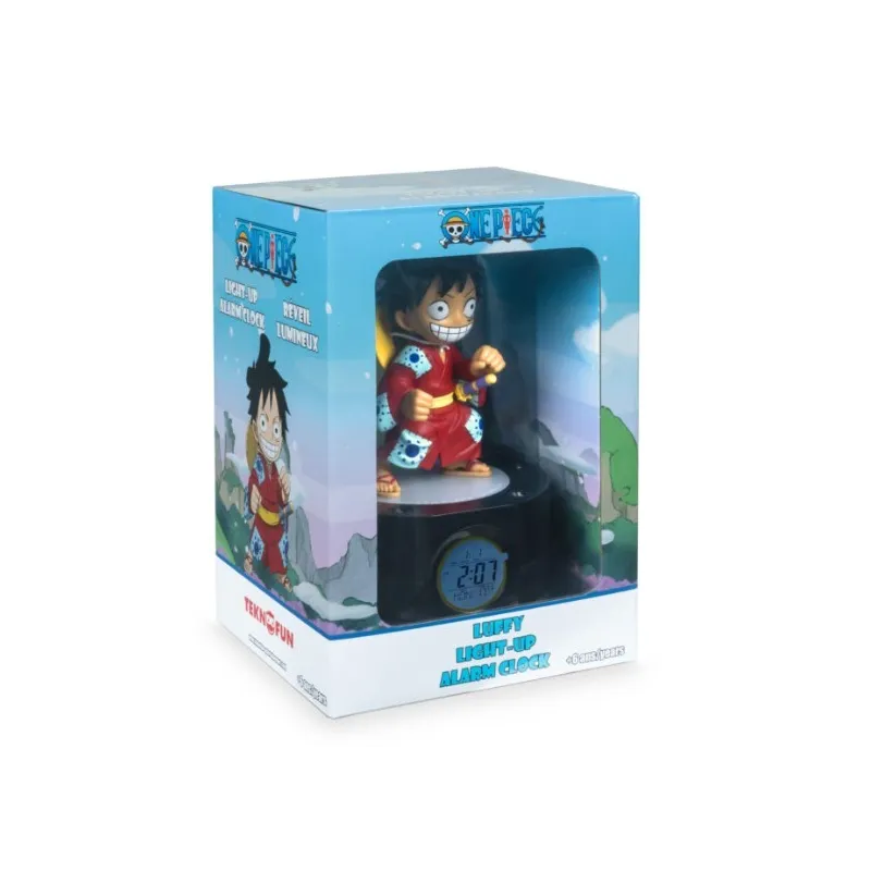 Teknofun One Piece: Luffy Light Up Alarm Clock (20cm)